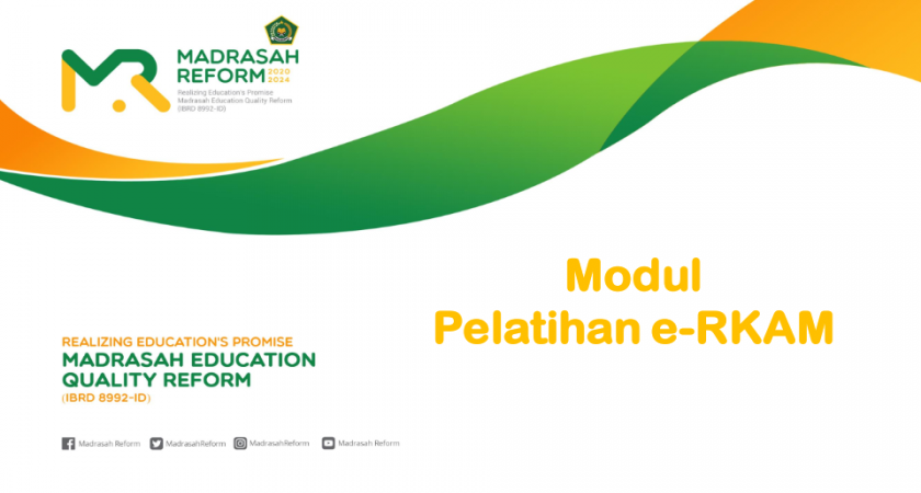 Modul Pelatihan e-RKAM Tentang Akun Kepala dan Bendahara Madrasah