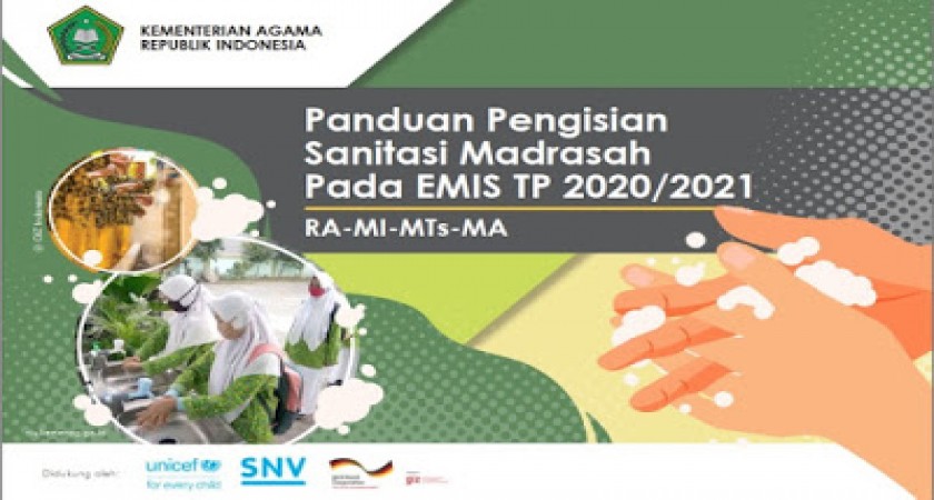 Panduan Pengisian Sanitasi Madrasah RA, MI, MTs dan MA Pada EMIS Tahun Pelajaran 2020/2021