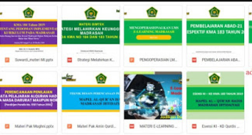Kumpulan Materi Bimtek Supervisi Pembelajaran Berdasarkan KMA 183 dan 184 Jenjang MI