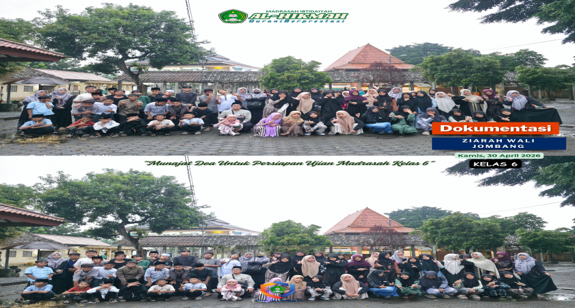 Ikhtiar Batin Jelang Ujian, Siswa Kelas 6 MI AL-HIKMAH Gelar Ziarah Wali di Jombang