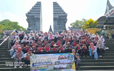 Memperluas Wawasan dan Spiritual, 56 Siswa Kelas VI MI Al-Hikmah Gelar Rihlah Edukatif ke Blitar